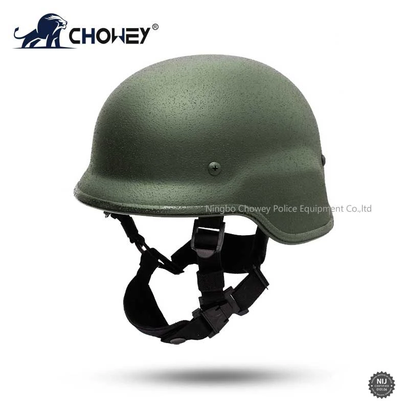 Pasgt Ballistic Helmet Nij Iiia Bulletproof Helmet UHMW PE Green